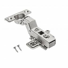 Петля GTV CIHC 07 mini внутренняя самозакрывающаяся с ответной планкой H-0 и еврошурупом — купить оптом и в розницу в интернет магазине GTV-Meridian.